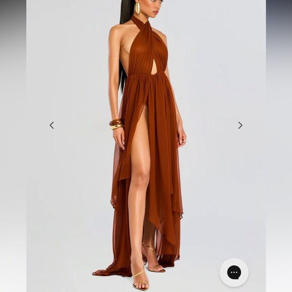 INA SILK CHIFFON DRESS
Retrofête - Picture 5 of 10